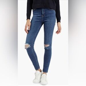Topshop Jamie Distressed Women Jeans Size 30